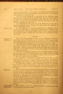 King George V Discharged Soldiers Settlement Act 1915