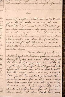 1914-William George McNeight writing home to his parents.