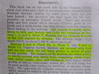 DESCRIPTION-Waimiha Land Parcel-Block V Hurakia