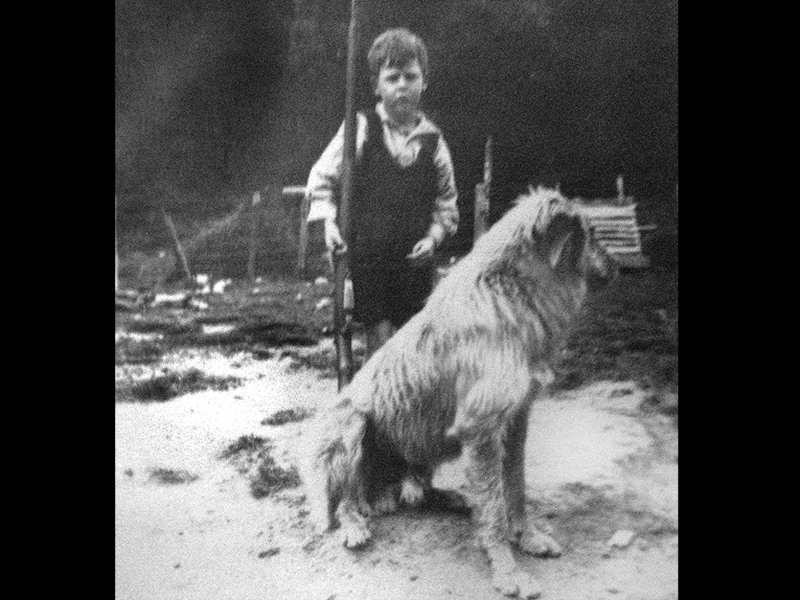 1925-A young Noel in Waimiha.